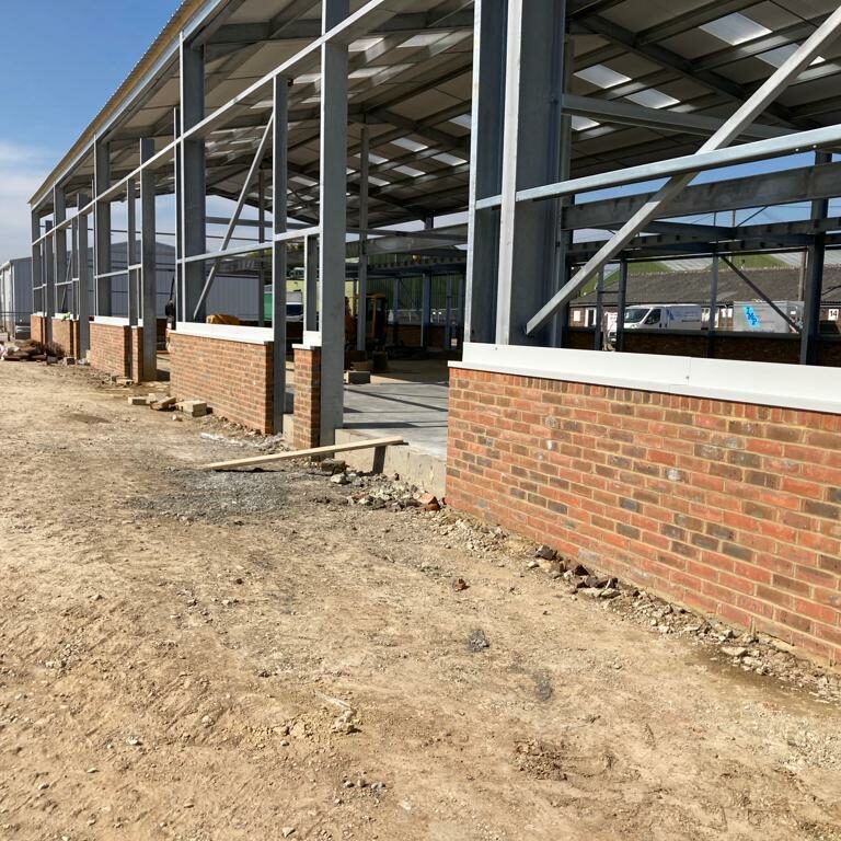 Barton Business Park under construction